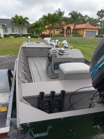15 foot aluminum boat. 60 inch wide. 60 inches wide.