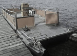 2024 Pontoon boat with trailer and great motor