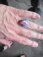 Beautiful wide band ring-Size 9-New