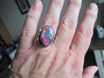 Beautiful wide band ring-Size 9-New