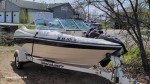 2001 silver line 18ft boat and trailer TRADE