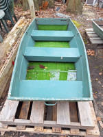 1965 SEA NYMPH MODEL 8J 8’ ALUMINUM JON BOAT