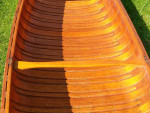 Antique EM White Wood Canoe Old Town Maine Museum Quality