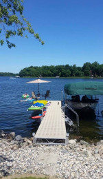 BOAT DOCK ROLL IN ALUMINUM MAINTENANCE FREE DECKING IN STOCK