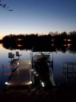 BOAT DOCK ROLL IN ALUMINUM MAINTENANCE FREE DECKING IN STOCK