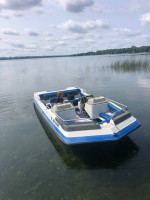1995 Hurricane Deckboat-Will trade for Honda/Toyota/Cubby Cabin