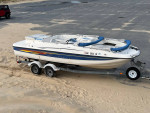 2007 Bayliner 217 deck boat open bow