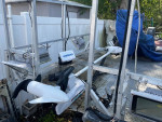 Aluminum fishing boat