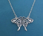 Silver Butterfly Adjustable Necklace