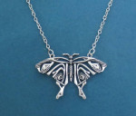 Silver Butterfly Adjustable Necklace