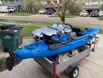 Hobie Oasis Kayak w/trailer