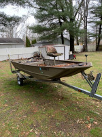 G3 1548 Aluminum Boat with trailer
