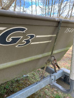 G3 1548 Aluminum Boat with trailer
