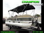 2021 Sun Tracker Party Barge 18DLX pontoon boat w/Mercury 75hp 4s