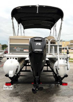 2021 Sun Tracker Party Barge 18DLX pontoon boat w/Mercury 75hp 4s