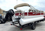 2021 Ranger Boats Reata RP 180C Pontoon boat w/Mercury 60hp CT 4S