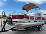 2018 Sun Tracker Bass Buggy 18DLX Fishing Pontoon Boat w/Mercury 60hp