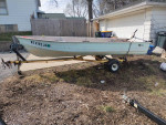 14 foot Mirrocraft 9.5 hp Evinrude