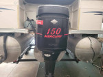 24' Starcraft Tritoon with 150hp Mercury & Trailer