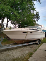 1986 Sea Ray 300 Express Cruiser  30 ft with trailer