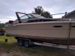 1986 Sea Ray 300 Express Cruiser  30 ft with trailer