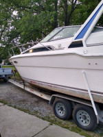 1986 Sea Ray 300 Express Cruiser  30 ft with trailer