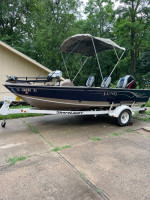 Lund bass boat