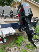 Lund bass boat