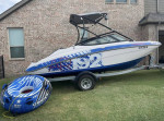 Yamaha AR192 with trailer and accessories with low hours