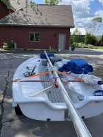 Hunter 140 sailboat