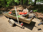 12 ft Jon Boat and Trolling motor