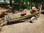 12 ft Jon Boat and Trolling motor