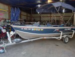 NEW Price! 1993 16 ft Lund rebel,1993 yatclub trailer