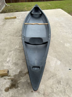 Old Town Guide 147 canoe with accessories