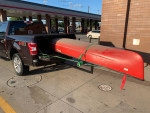 Old Town Guide 147 canoe with accessories