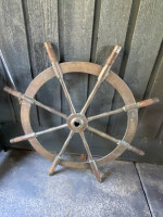 Authentic Brass Ships Wheel Solid Brass