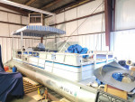 28.5 ft pontoon with newer motor