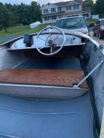 vintage boat 1957 Cadillac
