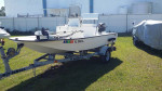 2007 Flats boat 14.6 ft with Mercury 25 HP and trailer