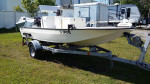 2007 Flats boat 14.6 ft with Mercury 25 HP and trailer