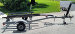 Galvanized trailer for large jet ski or small boat up to 15’ excellent