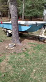 14ft Gamefisher boat and Gamefisher Trailertrailer