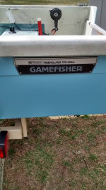14ft Gamefisher boat and Gamefisher Trailertrailer