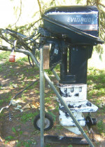 1990 9.9hp Evinrude LS - Electric Start - Remote