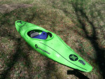 Perception Whiplash whitewater kayak
