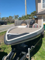 TRITON BASS BOAT 180 PREMIER, TRAILER