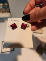 Valentines earrings 5 each