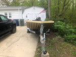 2002 19ft Alumacraft Boat