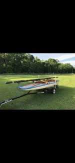 1980 Melges M-16 Scow Sailboat