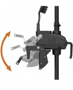 Trolling motor - 55lb thrust remote & foot control transom mount